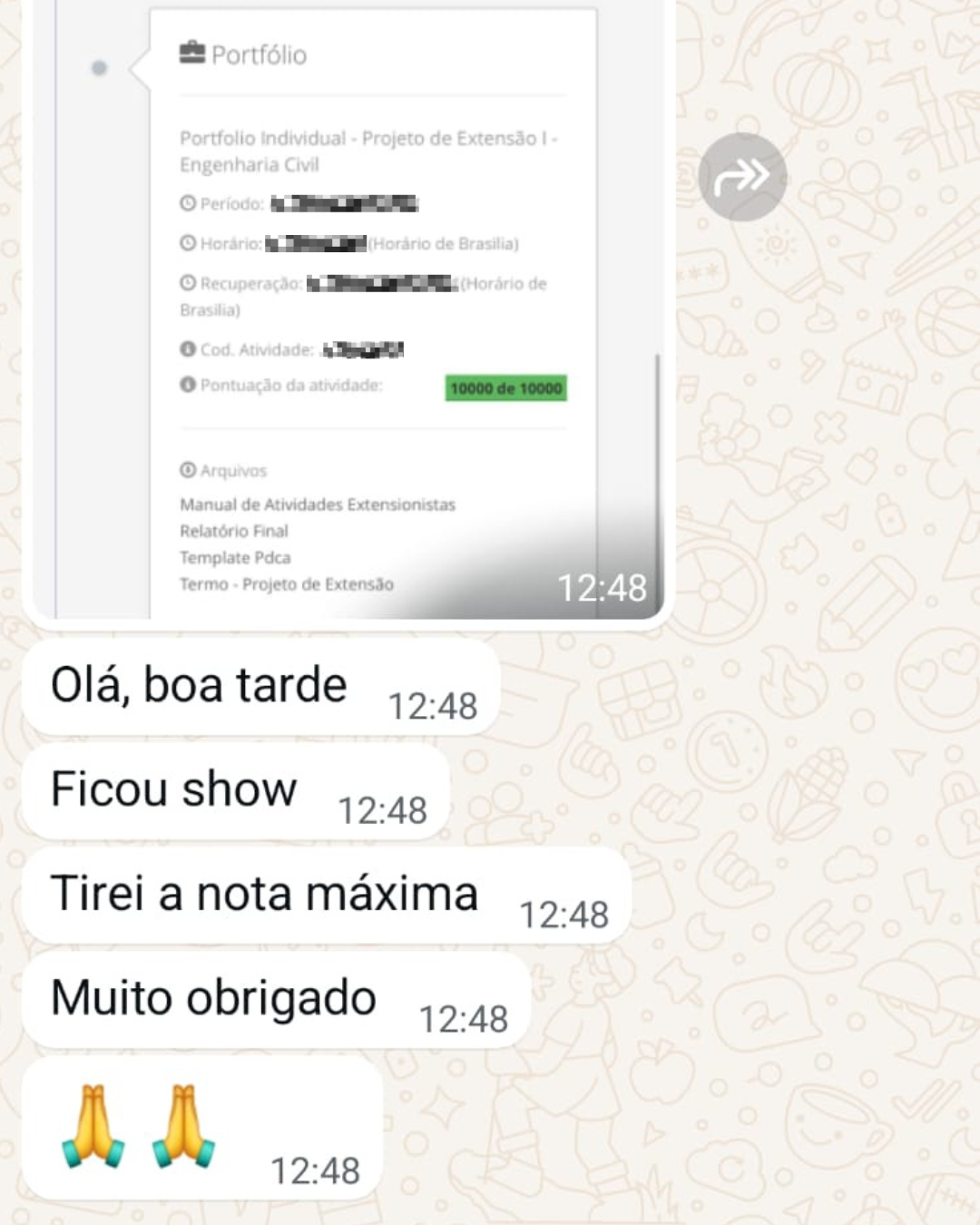 Depoimento WhatsApp 2