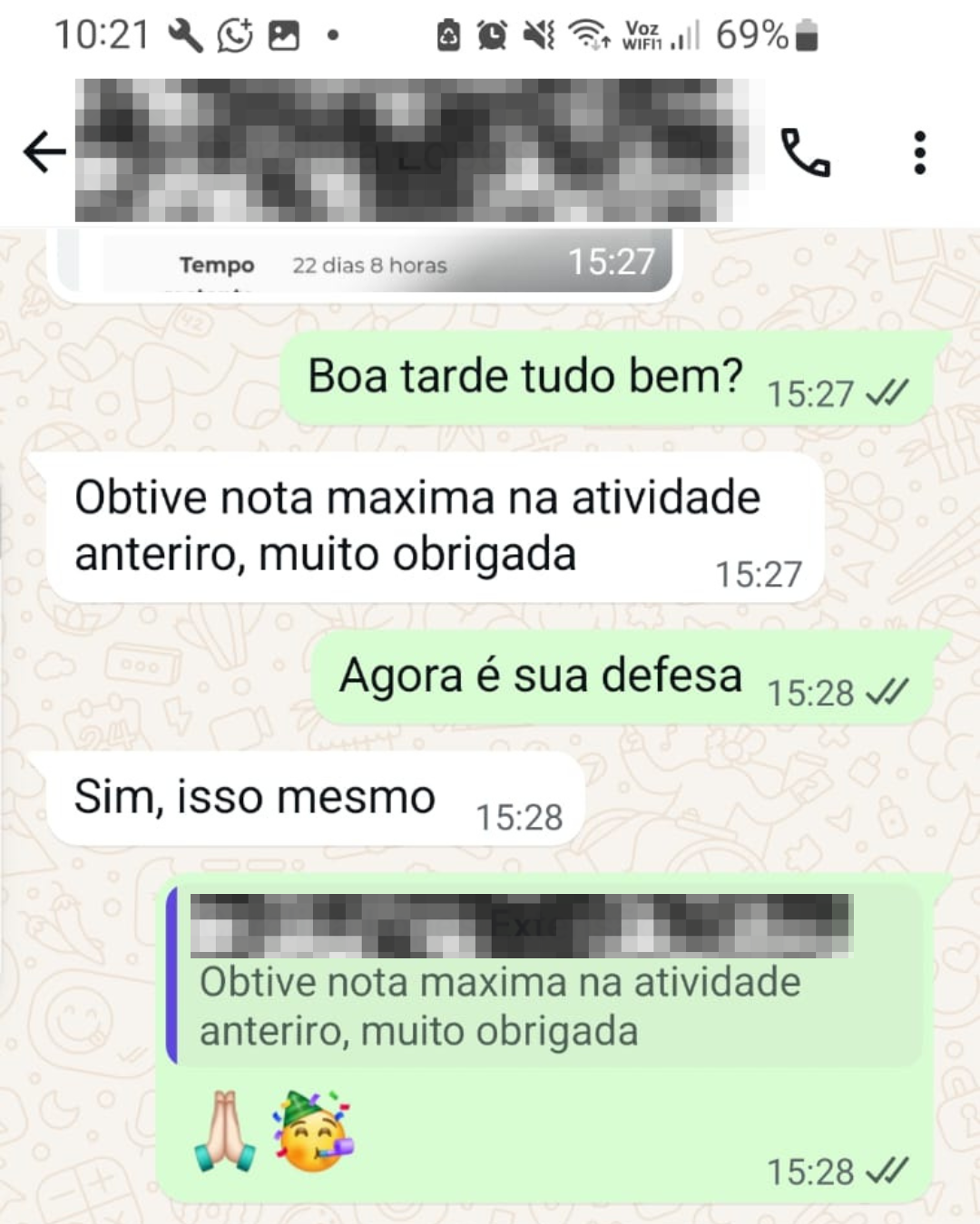 Depoimento WhatsApp 5